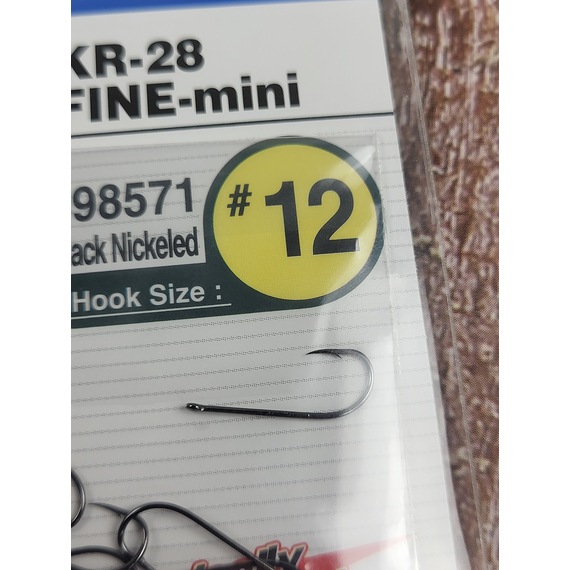 Гачок Decoy KR-28 Fine Mini #12 (18 шт/уп), фото , изображение 7