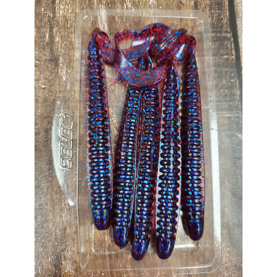 Силікон Select Freek Slim 4" col.110 (5 шт/пак), Довжина силікону: 4.0" (10.16 см), Колір силікону: 110, фото , изображение 5