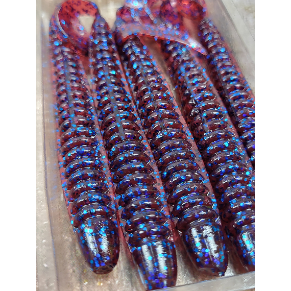 Силікон Select Freek Slim 4" col.110 (5 шт/пак), Довжина силікону: 4.0" (10.16 см), Колір силікону: 110, фото , изображение 10