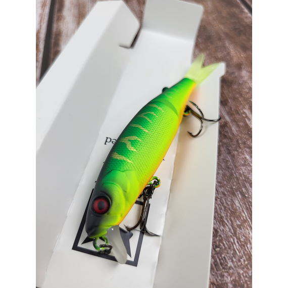 Воблер Jackall Tiny Magallon 88мм 7.2г Mat Tiger Suspending, Розмір/Вага: 88мм/7.2г, Колір воблера: Mat Tiger, фото , изображение 8