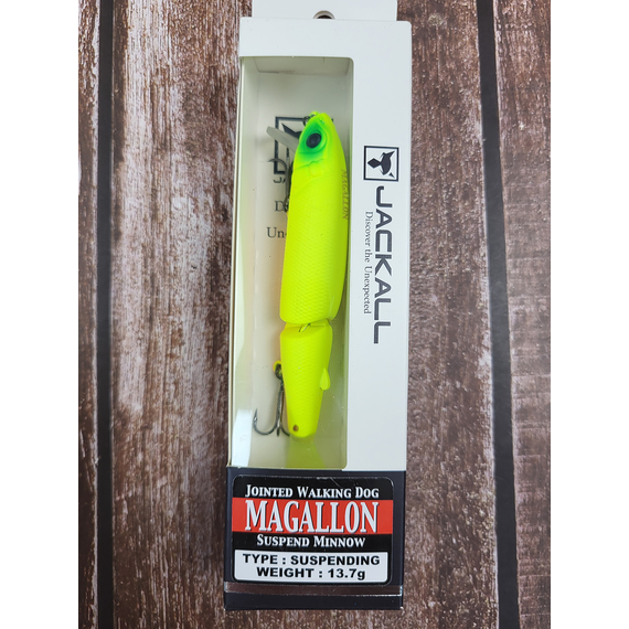 Воблер Jackall Magallon 113мм 13.7г Mat Chart SP, Розмір/Вага: 113мм/13.7г, Колір воблера: Mat Chart, фото , изображение 2