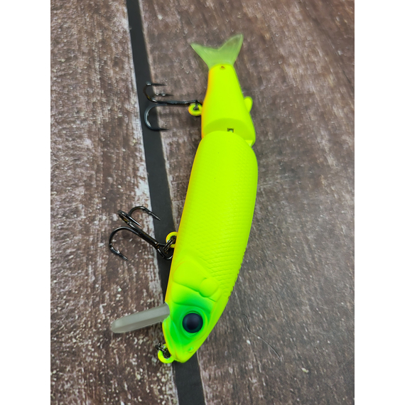 Воблер Jackall Magallon 113мм 13.7г Mat Chart SP, Розмір/Вага: 113мм/13.7г, Колір воблера: Mat Chart, фото , изображение 5