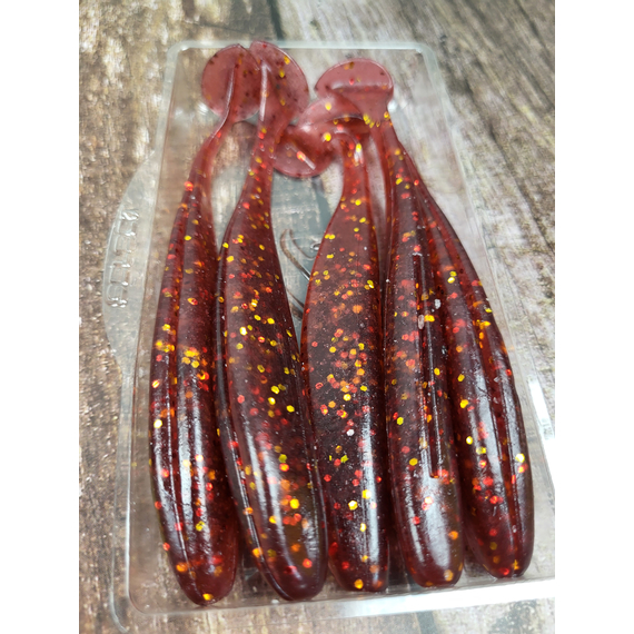 Силикон Select Easy Shad 5" col.003 (5 шт/упак), Длина силикона: 5" (12.7 см), Расцветка силикона: 003, фото , изображение 13