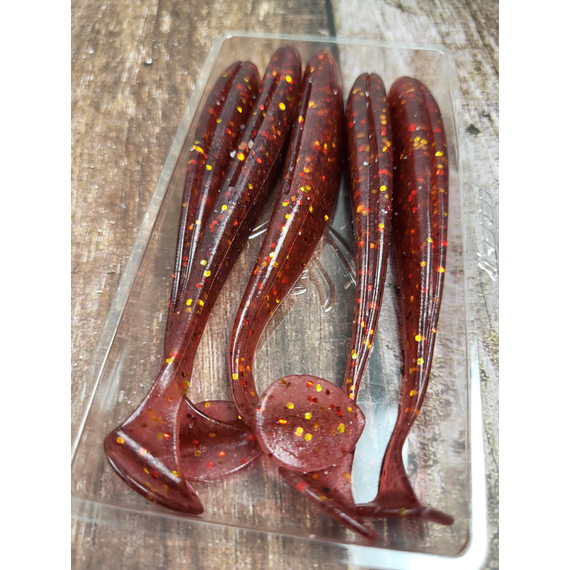 Силикон Select Easy Shad 5" col.003 (5 шт/упак), Длина силикона: 5" (12.7 см), Расцветка силикона: 003, фото , изображение 15