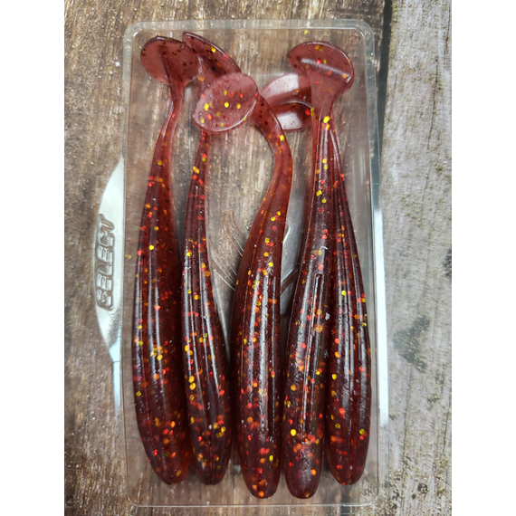 Силикон Select Easy Shad 5" col.003 (5 шт/упак), Длина силикона: 5" (12.7 см), Расцветка силикона: 003, фото , изображение 18