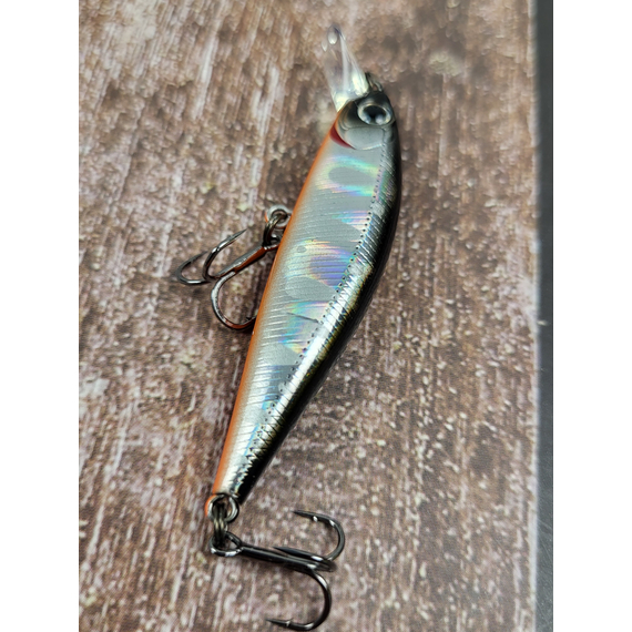 Воблер ZipBaits Rigge Flat 50S, 50mm 5.3g #916WH (0.4-1.1), Размер/Вес: 50mm-S/5.3g, Цвет воблера: #916WH, фото , изображение 7