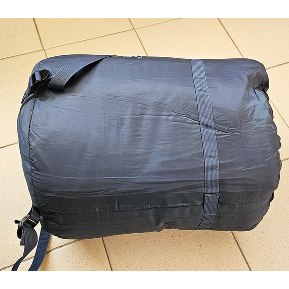 Утеплений спальний мішок FR Com-Fort 3500, 220×90 см, температура: -15…0 °C, колір: dark grey, фото , изображение 4