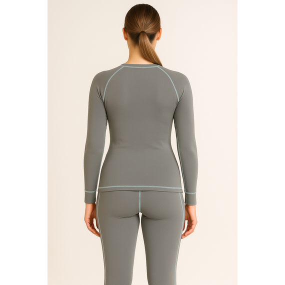 Жіноча термобілизна Viking Frost Line Fleece, розмір XS, колір: light grey, Стать: Жіноча, Розмір: XS, фото , изображение 2