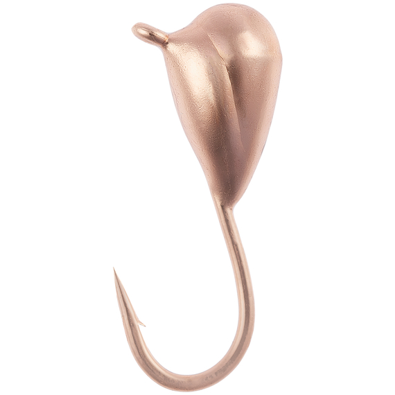 Мормишка вольфрамова Viking Fishing Drop 0.25g 2.5mm Cu (5шт), Размер/Вес: 2.5мм/0.25г, Колір мормишки: Cu, фото 