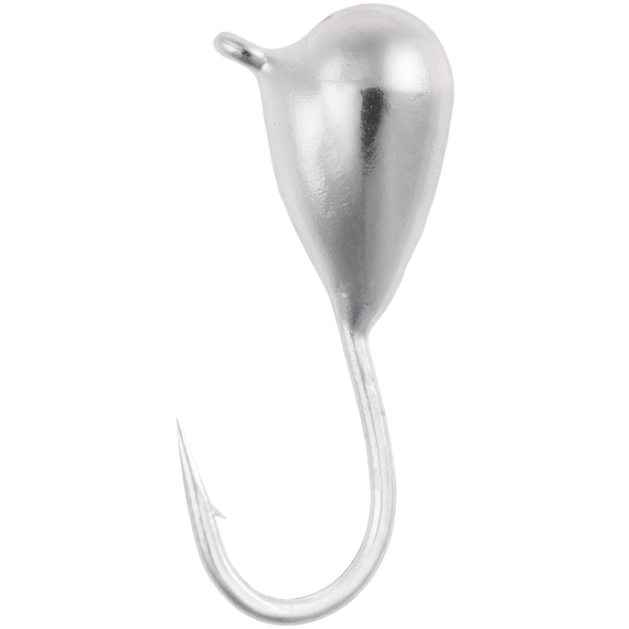 Мормишка вольфрамова Viking Fishing Drop 0.25g 2.5mm Silver (5шт), Размер/Вес: 2.5мм/0.25г, Колір мормишки: Silver, фото 