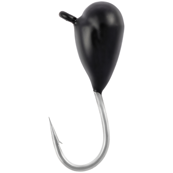 Мормишка вольфрамова Viking Fishing Drop 0.25g 2.5mm Black (5шт), Размер/Вес: 2.5мм/0.25г, Колір мормишки: Black, фото 