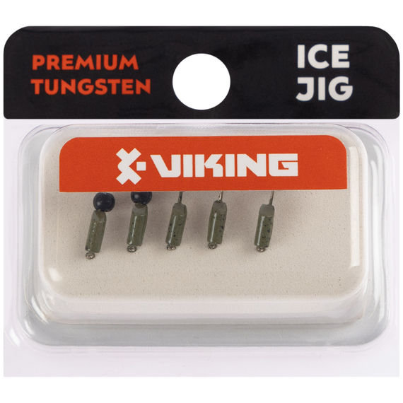 Мормишка вольфрамова Viking Fishing Shrimp 0.33g 7mm Hot3 (5шт), Розмір/Вага: 7мм/0.33г, Колір мормишки: Hot3, фото , изображение 2