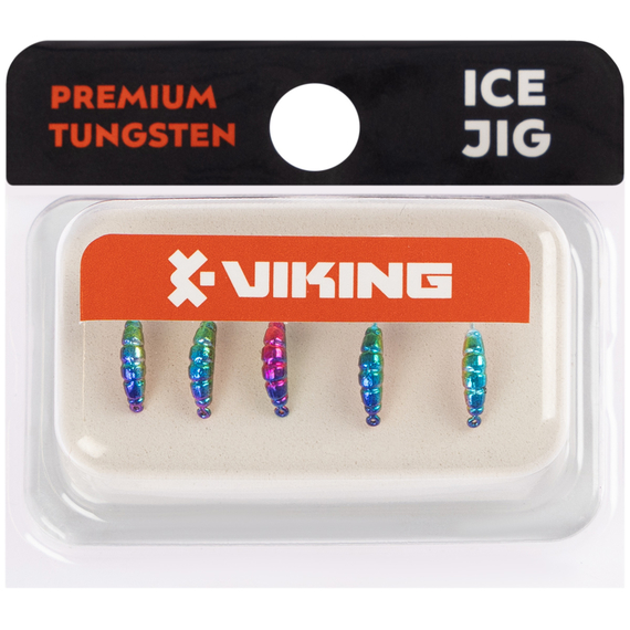 Мормишка вольфрамова Viking Fishing Shrimp 0.33g 7mm Rainbow (5шт), Размер/Вес: 7мм/0.33г, Колір мормишки: Rainbow, фото , изображение 2