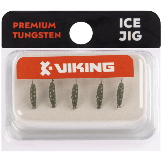 Мормишка вольфрамова Viking Fishing Shrimp 0.33g 7mm Olive (5шт), Размер/Вес: 7мм/0.33г, Колір мормишки: Olive, фото , изображение 2