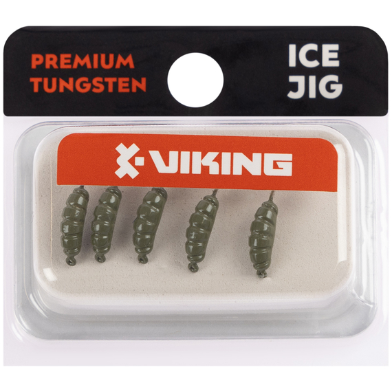 Мормишка вольфрамова Viking Fishing Shrimp 0.91g 9mm Olive (5шт), Размер/Вес: 9мм/0.91г, Колір мормишки: Olive, фото , изображение 2