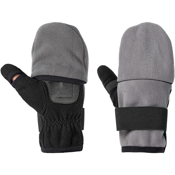 Рукавички Viking Fishing Ice Pro Gloves M (fleece) к:grey-graphite, фото , изображение 2