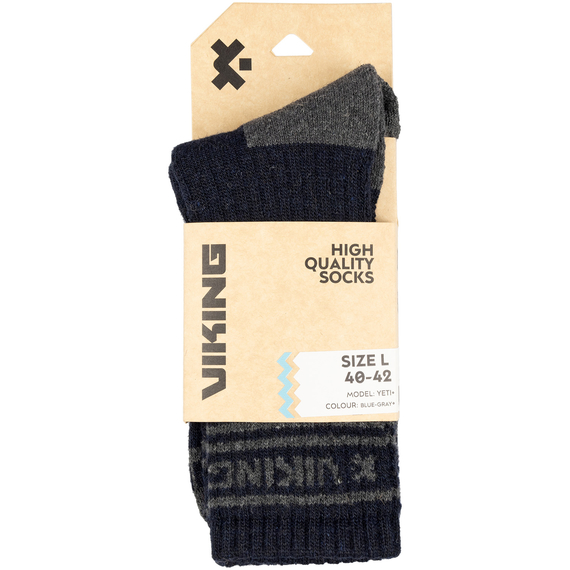 Шкарпетки Viking Fishing_Одяг Yeti 36-38 S (36-38) blue-grey к:gray blue, фото , изображение 2