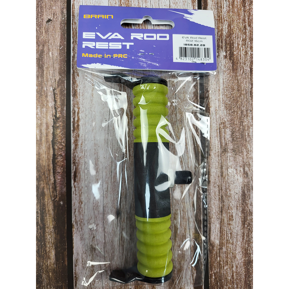 М'яка підставка під фідер Brain R02, 16 см, EVA-пінка, універсальне різьбове кріплення, фото , изображение 3