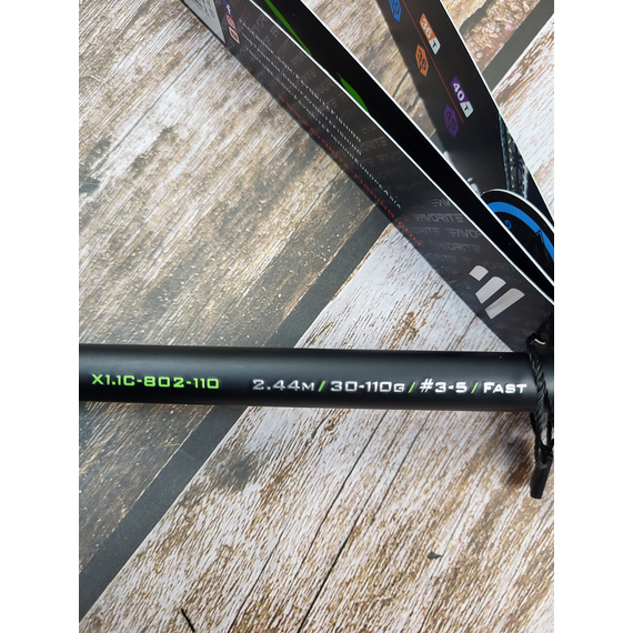 Кастинговий спінінг Favorite X1C X1.1 (2024) 802-110 2.44m 30-110g Fast (спінінг під мультиплікаторну котушку), Модель: 2.44m 30-110g, фото , изображение 6