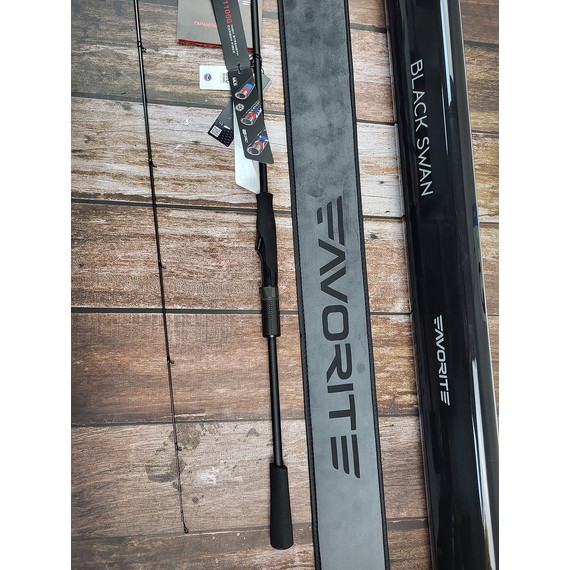 Спінінг Favorite Black Swan BSWTS1-772ML 2.32m 4-18g Fast, Модель: 2.32m 4-18g, фото , изображение 13