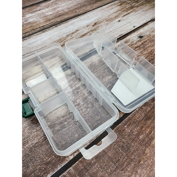 Коробка Meiho Fly Case M (F-M) 161х91х31mm к:clear, фото , изображение 8