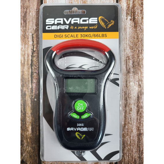 Ваги Savage Gear Digi Scale L до 30kg/66lb, фото , изображение 2