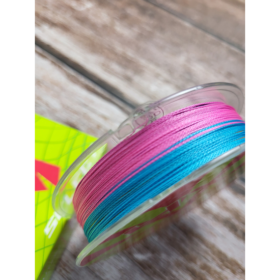 Шнур риболовний Select Basic PE 100m, 0.20mm, 28Lb/12.7kg, колір: різнобарвний, Діаметр: 0.20mm, Розмотування: 100m, Колір: мультиколор, фото , изображение 8