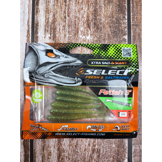 Силікон Select Fetish 3" #308 (6 шт / уп), Довжина силікону: 3" (7.62 см), Колір силікону: 308, фото , изображение 3