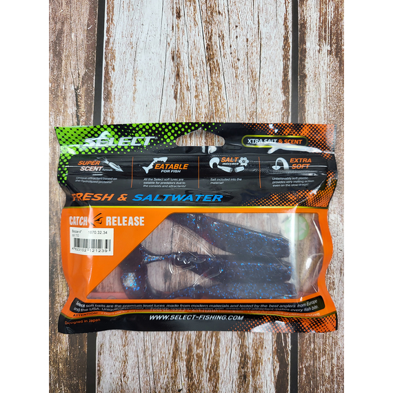 Силікон Select Boozer 4" col.110 (3 шт/упак), Довжина силікону: 4.0" (10.16 см), Колір силікону: 110, фото , изображение 4