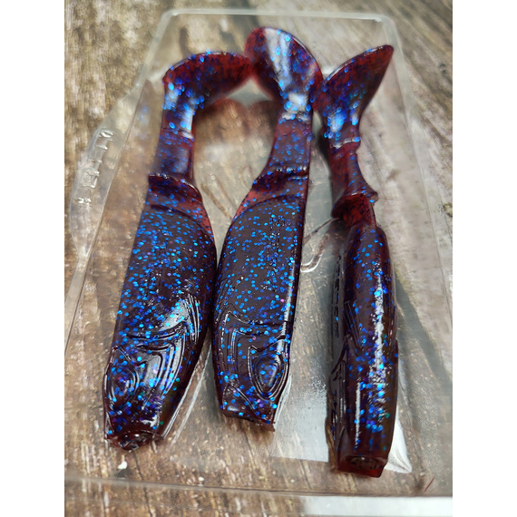 Силікон Select Boozer 4" col.110 (3 шт/упак), Довжина силікону: 4.0" (10.16 см), Колір силікону: 110, фото , изображение 6