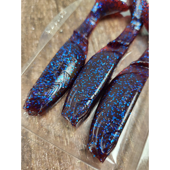 Силікон Select Boozer 4" col.110 (3 шт/упак), Довжина силікону: 4.0" (10.16 см), Колір силікону: 110, фото , изображение 9