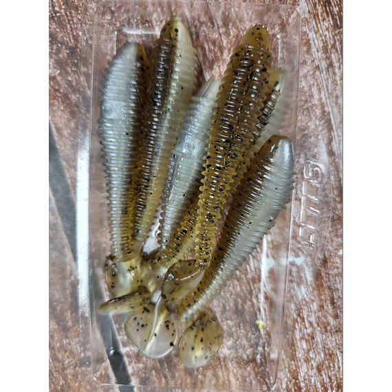 Силікон Select FatFish 3" #215 (6 шт / уп), Довжина силікону: 3" (7.62 см), Колір силікону: 215, фото , изображение 5