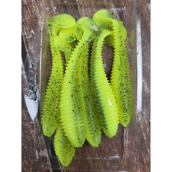 Силікон Select FatFish 3" #241 (6 шт / уп), Довжина силікону: 3" (7.62 см), Колір силікону: 241, фото , изображение 5