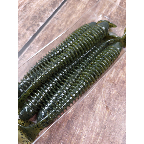 Силікон Keitech Swing Impact 4.5" (6 шт/упак), колір:102 watermelon pp., Довжина силікону: 4.5" (11.4 см), Колір силікону: 102 Watermelon PP, фото , изображение 8