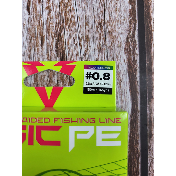 Шнур Select Basic PE 150m (разноцветный) 0.12mm 12lb/5.6kg, Диаметр: 0.12mm, Размотка: 150m, Выберите цвет: мультиколор, фото , изображение 10