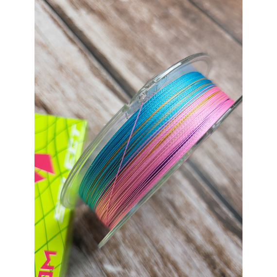 Шнур Select Basic PE 150m (разноцветный) 0.12mm 12lb/5.6kg, Диаметр: 0.12mm, Размотка: 150m, Выберите цвет: мультиколор, фото , изображение 13