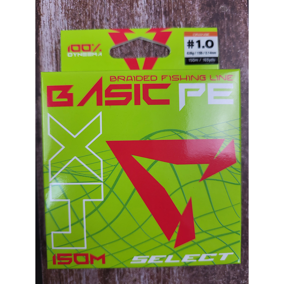 Шнур риболовний Select Basic PE 150m, 0.14mm, 15Lb/6.8kg, колір: помаранчевий, Діаметр: 0.14mm, Розмотування: 150m, Колір: помаранчевий, фото , изображение 4