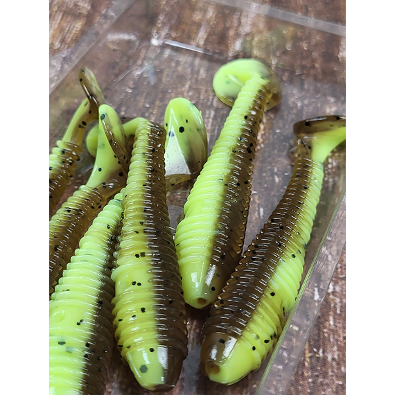 Силикон Select FatFish 2.4" #242 (6 шт/уп), Длина силикона: 2.4" (6.1 см), Расцветка силикона: 242, фото , изображение 8