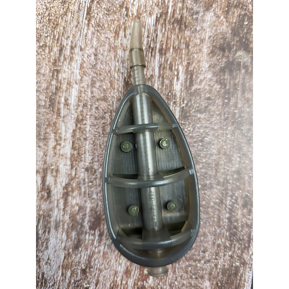 Годівниця Brain Bullet Flat Feeder XL 40g, Вага годівниці: 40 гр, Тип годівниці: Flat Feeder, фото , изображение 10