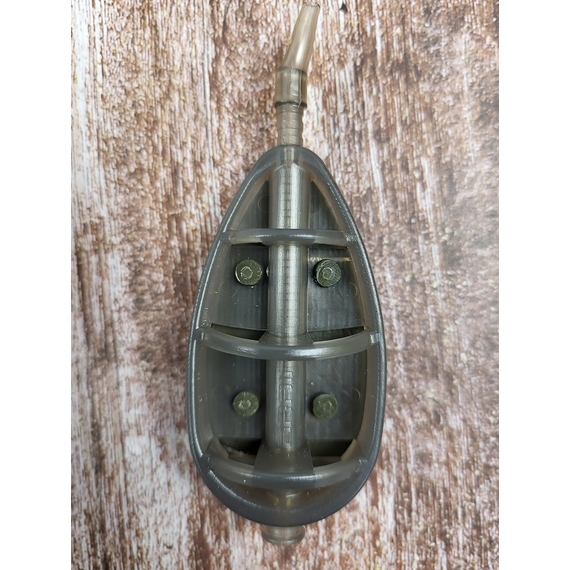 Годівниця Brain Bullet Flat Feeder XL 80g, Вага годівниці: 80 гр, Тип годівниці: Flat Feeder, фото , изображение 6