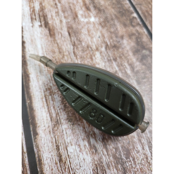 Годівниця Brain Bullet Flat Feeder XL 80g, Вага годівниці: 80 гр, Тип годівниці: Flat Feeder, фото , изображение 7