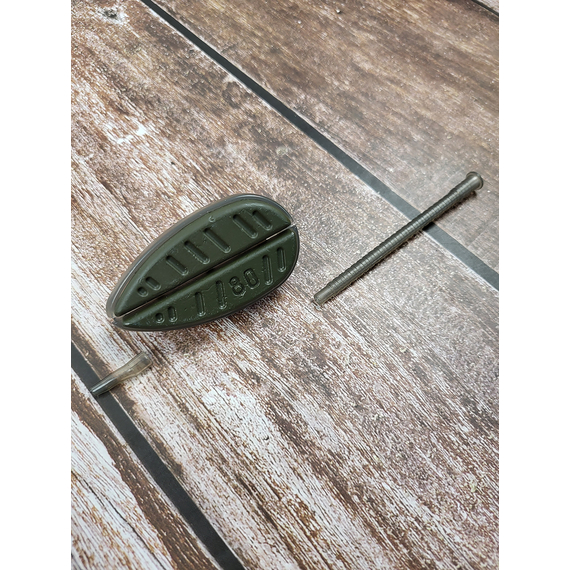 Годівниця Brain Bullet Flat Feeder XL 80g, Вага годівниці: 80 гр, Тип годівниці: Flat Feeder, фото , изображение 8