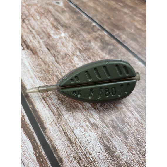 Годівниця Brain Bullet Flat Feeder XL 80g, Вага годівниці: 80 гр, Тип годівниці: Flat Feeder, фото , изображение 9