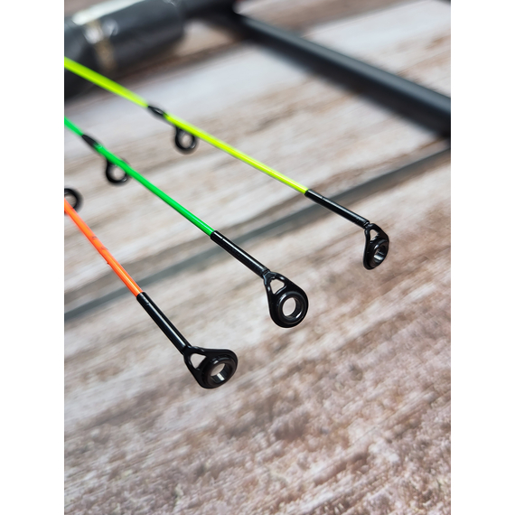 Фідер Brain Classic SE 3.30м / до 130гр — універсальне вудилище для донної риболовлі + 3 вершинки в комплекті, Модель: 3.3m 130g, фото , изображение 17