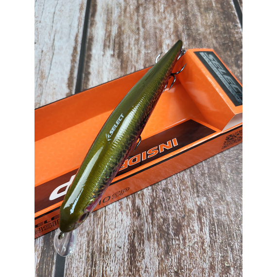 Воблер Select Insider 110SP 110mm 17.0g S48 (1.0-1.5m), Розмір/Вага: 110mm/17g, Колір воблера: S48, фото , изображение 8