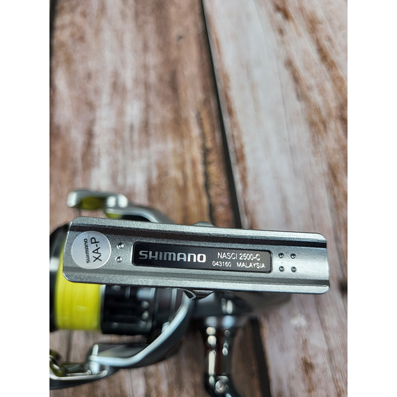 Котушка Shimano Nasci FC 2500  FC + плетений шнур PowerPro 0.15мм (комплект), Розмір шпулі: 2500+шнур, фото , изображение 13