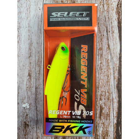 Воблер Select Regent Vib 70S 70mm 15.0g #01, Розмір/Вага: 70mm/15g, Колір воблера: col.01, фото , изображение 2