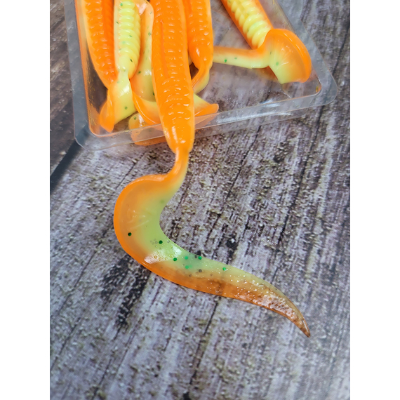 Силікон Select Freek Slim 4" #247 (5 шт / уп), Довжина силікону: 4.0" (10.16 см), Колір силікону: 247, фото , изображение 8