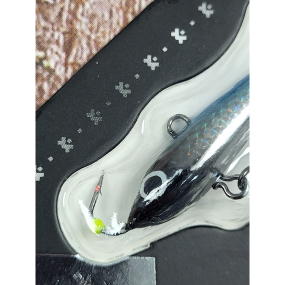 Балансир Viking Fishing Yeti Ice Jig 30mm 5.0g #03 Light Blue Glam, Розмір/Вага: 30мм/5г, Колір балансиру: #3 Light Blue Glam, фото , изображение 7