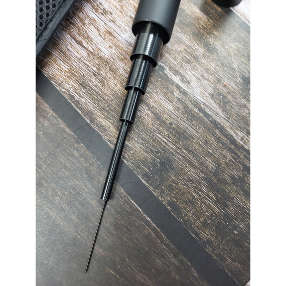 Махове вудлище Brain Phantom 7m, факт. довжина - 6,85m, 253g (телескопічне, без кілець) + чохол, Довжина: 7m, Тип вудлища: без кілець (махове), фото , изображение 11